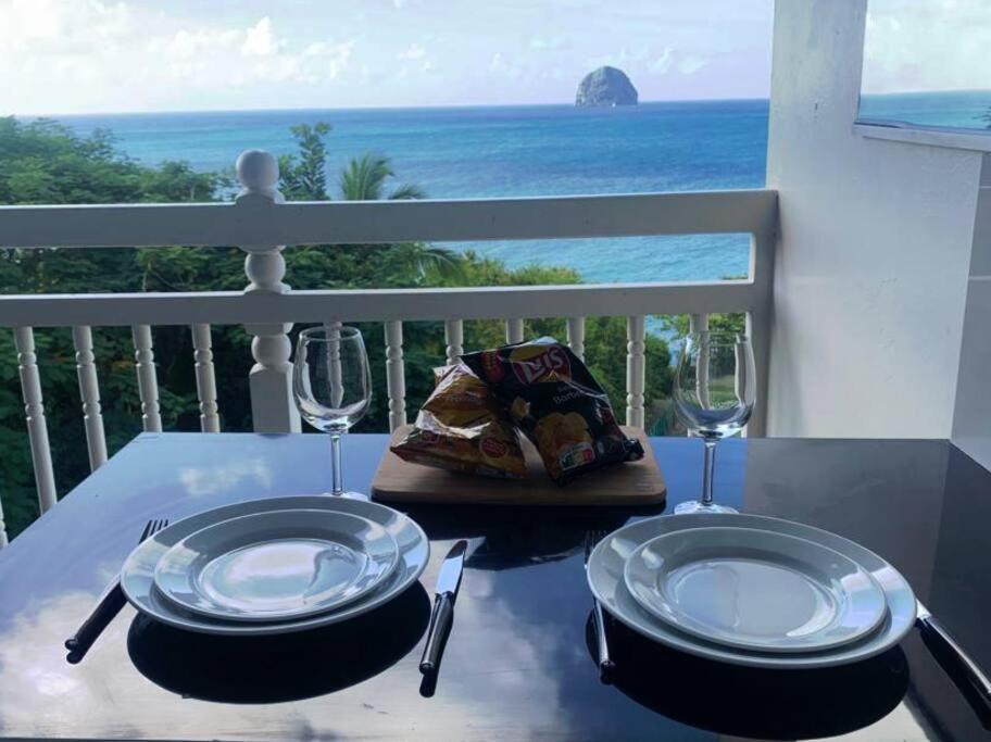 Appartement Terrasse Vue Mer Et Piscine Le Diamant Exterior foto