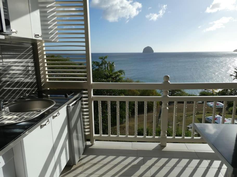 Appartement Terrasse Vue Mer Et Piscine Le Diamant Exterior foto