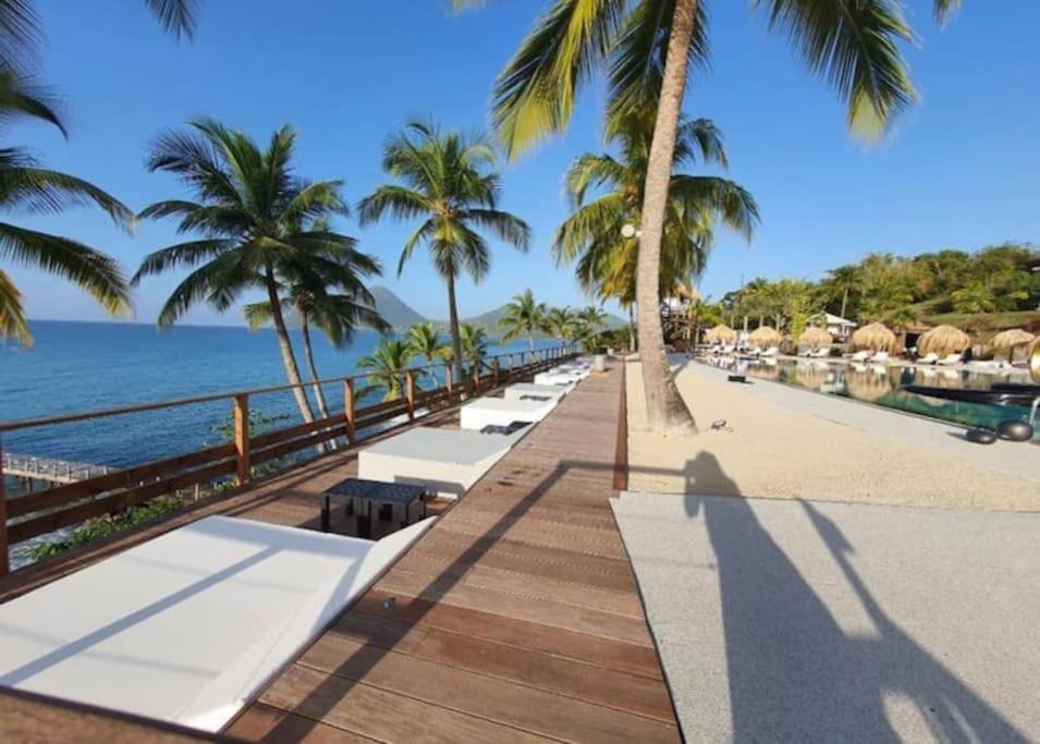 Appartement Terrasse Vue Mer Et Piscine Le Diamant Exterior foto