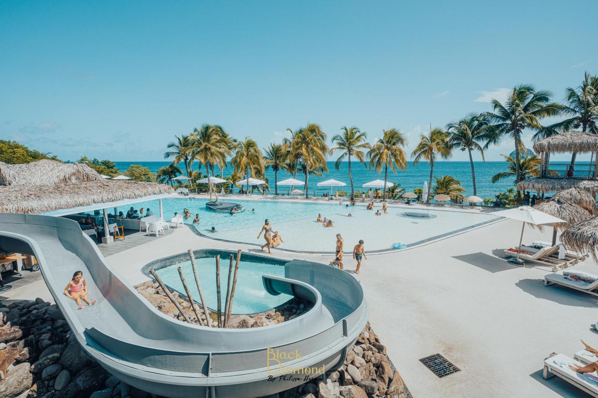 Appartement Terrasse Vue Mer Et Piscine Le Diamant Exterior foto